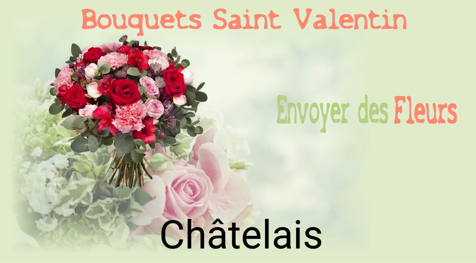 Roses de Saint-Valentin livrées à Châtelais